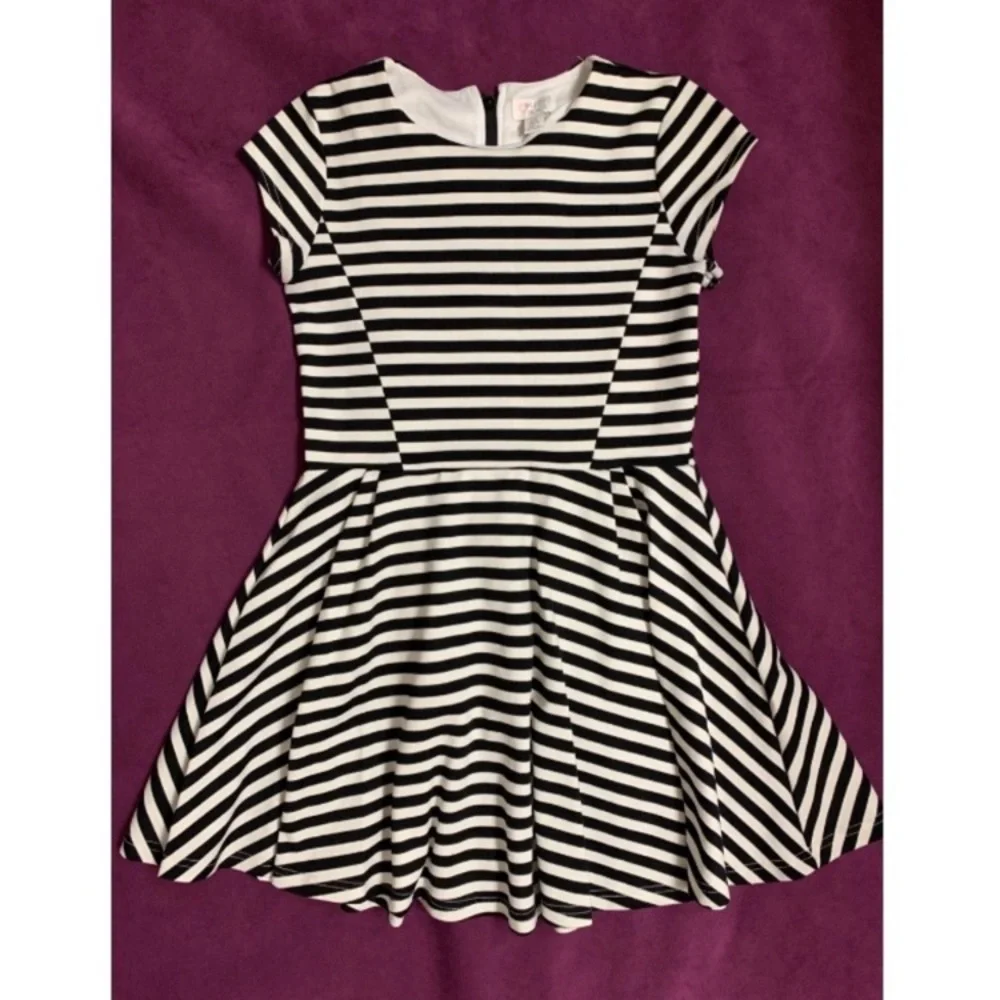 Children's Place striped skater dress
